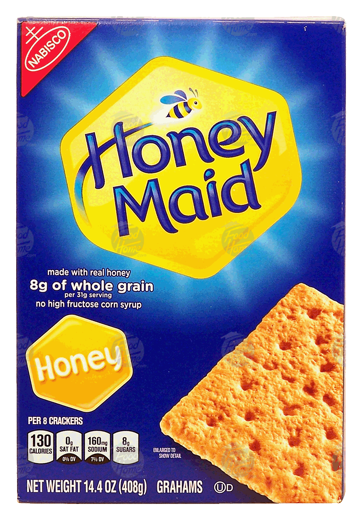 Nabisco Honey Maid grahams made with real honey Full-Size Picture